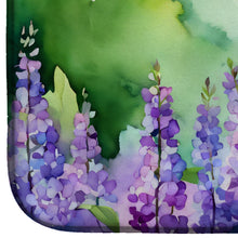 Load image into Gallery viewer, Idaho Syringa in Watercolor Dish Drying Mat