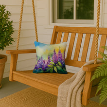 Load image into Gallery viewer, Idaho Syringa in Watercolor Throw Pillow