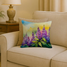 Load image into Gallery viewer, Idaho Syringa in Watercolor Throw Pillow