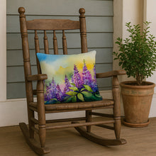 Load image into Gallery viewer, Idaho Syringa in Watercolor Throw Pillow