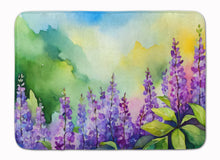 Load image into Gallery viewer, Idaho Syringa in Watercolor Memory Foam Kitchen Mat