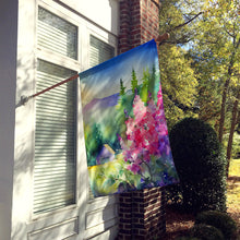 Load image into Gallery viewer, Idaho Syringa in Watercolor House Flag