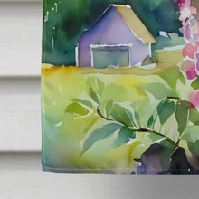 Load image into Gallery viewer, Idaho Syringa in Watercolor House Flag