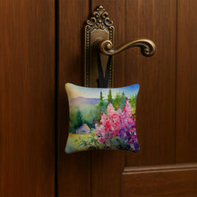 Load image into Gallery viewer, Idaho Syringa in Watercolor Hanging Square Fabric Ornament 3.5 × 3.5