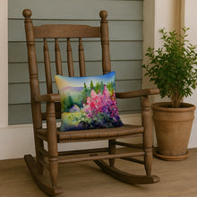 Load image into Gallery viewer, Idaho Syringa in Watercolor Throw Pillow