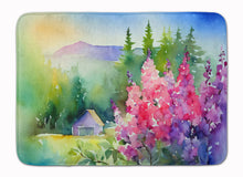 Load image into Gallery viewer, Idaho Syringa in Watercolor Memory Foam Kitchen Mat