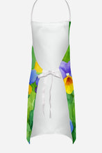 Load image into Gallery viewer, Illinois Violet in Watercolor Apron – Artist-Designed Kitchen, BBQ &amp; Craft Apron