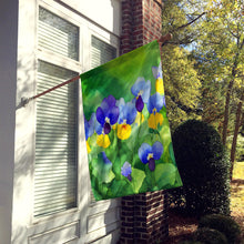 Load image into Gallery viewer, Illinois Violet in Watercolor House Flag