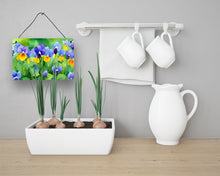 Load image into Gallery viewer, Illinois Violet in Watercolor Wall or Door Hanging Prints