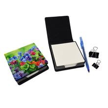 Load image into Gallery viewer, Illinois Violet in Watercolor PU Leather Note Paper Holder