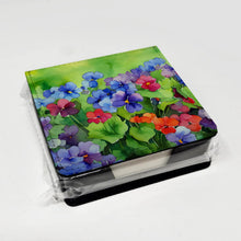 Load image into Gallery viewer, Illinois Violet in Watercolor PU Leather Note Paper Holder