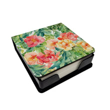 Load image into Gallery viewer, Indiana Peonies in Watercolor PU Leather Note Paper Holder