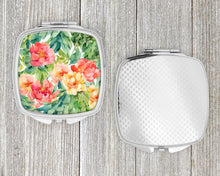 Load image into Gallery viewer, Indiana Peonies in Watercolor Compact Mirror