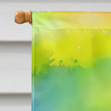 Load image into Gallery viewer, Iowa Wild Prairie Roses in Watercolor House Flag