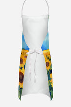 Load image into Gallery viewer, Kansas Sunflowers in Watercolor Apron – Artist-Designed Kitchen, BBQ &amp; Craft Apron