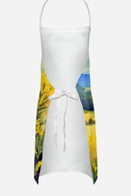 Load image into Gallery viewer, Kentucky Goldenrod in Watercolor Apron – Artist-Designed Kitchen, BBQ &amp; Craft Apron
