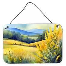 Load image into Gallery viewer, Kentucky Goldenrod in Watercolor Wall or Door Hanging Prints