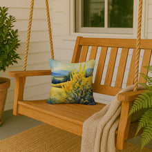 Load image into Gallery viewer, Kentucky Goldenrod in Watercolor Throw Pillow