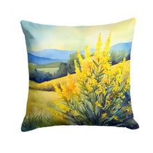 Load image into Gallery viewer, Kentucky Goldenrod in Watercolor Throw Pillow