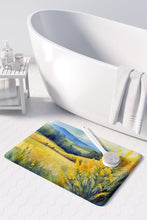 Load image into Gallery viewer, Kentucky Goldenrod in Watercolor Memory Foam Kitchen Mat