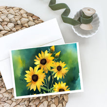 Load image into Gallery viewer, Kentucky Goldenrod in Watercolor Greeting Cards -  Blank Note Cards – 8-Pack of Artist-Designed Cards with Envelopes