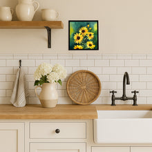 Load image into Gallery viewer, Kentucky Goldenrod in Watercolor Framed Metal Print
