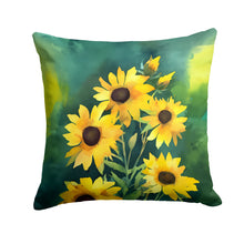 Load image into Gallery viewer, Kentucky Goldenrod in Watercolor Throw Pillow