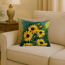 Load image into Gallery viewer, Kentucky Goldenrod in Watercolor Throw Pillow