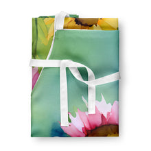 Load image into Gallery viewer, Kentucky Goldenrod in Watercolor Apron – Artist-Designed Kitchen, BBQ &amp; Craft Apron