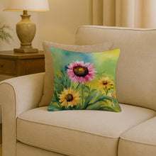 Load image into Gallery viewer, Kentucky Goldenrod in Watercolor Throw Pillow