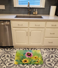 Load image into Gallery viewer, Kentucky Goldenrod in Watercolor Memory Foam Kitchen Mat