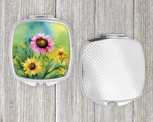 Load image into Gallery viewer, Kentucky Goldenrod in Watercolor Compact Mirror