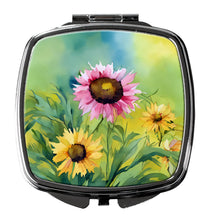 Load image into Gallery viewer, Kentucky Goldenrod in Watercolor Compact Mirror