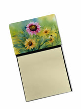 Load image into Gallery viewer, Kentucky Goldenrod in Watercolor Sticky Note Holder- Refiilable Desk Accessory Note Pad