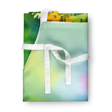 Load image into Gallery viewer, Kentucky Goldenrod in Watercolor Apron – Artist-Designed Kitchen, BBQ &amp; Craft Apron