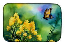 Load image into Gallery viewer, Kentucky Goldenrod in Watercolor Dish Drying Mat