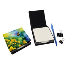 Load image into Gallery viewer, Kentucky Goldenrod in Watercolor PU Leather Note Paper Holder