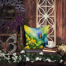 Load image into Gallery viewer, Kentucky Goldenrod in Watercolor Throw Pillow