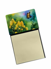 Load image into Gallery viewer, Kentucky Goldenrod in Watercolor Sticky Note Holder- Refiilable Desk Accessory Note Pad