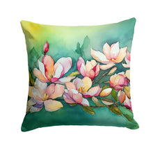 Load image into Gallery viewer, Louisiana Magnolias in Watercolor Throw Pillow