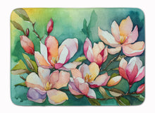 Load image into Gallery viewer, Louisiana Magnolias in Watercolor Memory Foam Kitchen Mat