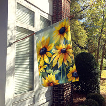 Load image into Gallery viewer, Maryland Black-Eyed Susans in Watercolor House Flag