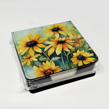 Load image into Gallery viewer, Maryland Black-Eyed Susans in Watercolor PU Leather Note Paper Holder
