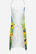 Load image into Gallery viewer, Maryland Black-Eyed Susans in Watercolor Apron – Artist-Designed Kitchen, BBQ &amp; Craft Apron