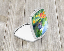 Load image into Gallery viewer, Massachusetts Mayflowers in Watercolor Compact Mirror