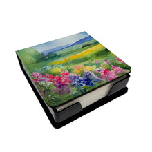 Load image into Gallery viewer, Massachusetts Mayflowers in Watercolor PU Leather Note Paper Holder