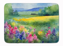 Load image into Gallery viewer, Massachusetts Mayflowers in Watercolor Memory Foam Kitchen Mat