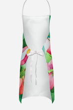 Load image into Gallery viewer, Minnesota Pink and White Lady�s Slippers in Watercolor Apron – Artist-Designed Kitchen, BBQ &amp; Craft Apron