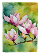 Load image into Gallery viewer, Mississippi Magnolia in Watercolor House Flag