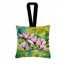 Load image into Gallery viewer, Mississippi Magnolia in Watercolor Hanging Square Fabric Ornament 3.5 × 3.5